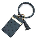 Animal Print Accent Card Wallets W2031