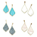 Acetate Accent Post Earrings E2096