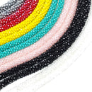 New Crystal Twisted Accent Beads  BE2073