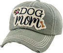 Dog Mom Design Western Accent Wholesale Vintage Caps C2059m